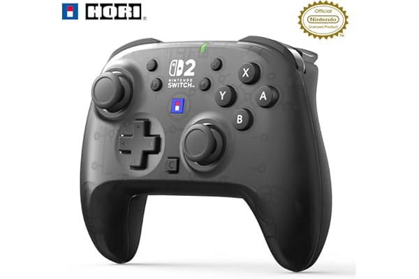 ワイヤレスホリパッド TURBO for Nintendo Switch™ 2 ミストブラック【Switch2・Switch両対応】