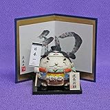 節句飾り 節句人形 五月人形 コンパクト【成長祈願 桃太郎 和屏風付】NO. 998