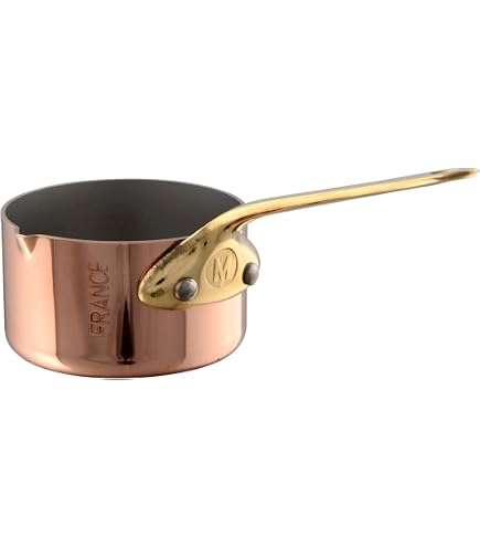 Amazon.co.jp: MAUVIEL 1830 M'minis コパー ミニ ソースパン 5cm