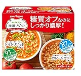 ポッカサッポロ 糖質オフ生活 かんてんスリム 洋風アソート 4食入