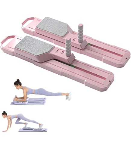 ピンク折りたたみ式マルチ機能腹筋ピラティスボード ピンク折りたたみ式マルチ機能腹筋ピラティスボード Amazon.co