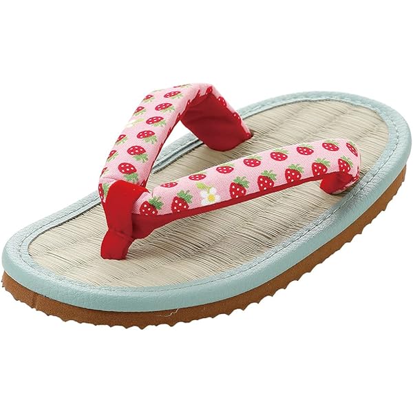 Amazon.co.jp: ミサトっ子草履 花紺 20cm : ファッション