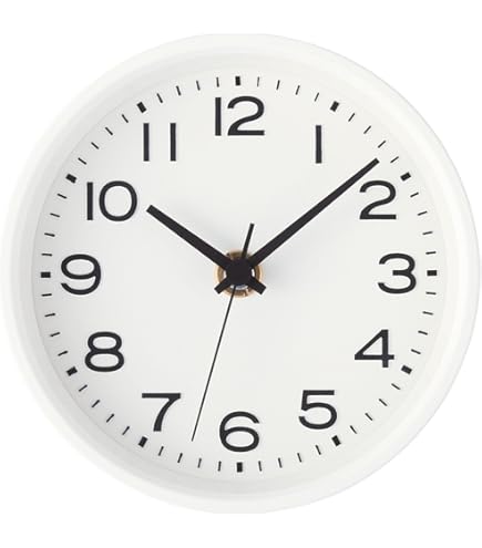 Amazon.co.jp: 無印良品 アナログ時計・大 掛時計・ブナ材ナチュラル