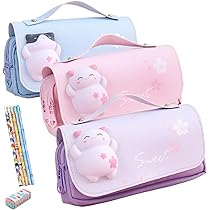 ぴぃページ　ペンケース Amazon.co.jp: ペンケース 女の子 大容量 3層 ペンポーチ 3D