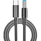 XMHL USB-C PD トリガーケーブル 電源プラグ 充電ケーブル 【pd ケーブル急速充電 採用 PVC 高耐久 頑丈 断線防止 絡まないデザイン】対応 ノートパソコン5.5mm/2.5 2.1mm 9V 12V 15V 20V