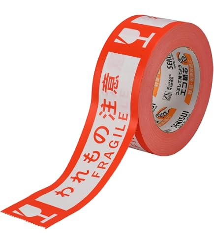 Amazon | （まとめ） 電気化学工業 カラリヤンラベル 荷札テープ 納品