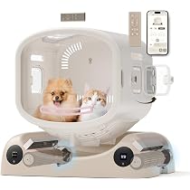 Amazon | 「乾燥率が上手」PetSnowy ペットドライヤーハウス 猫犬 