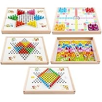 木製ボードゲーム 9種類セット   LAGOON GAMES Amazon.co.jp: ルドーゲームセット 木製多機能5-IN-1標準中国語