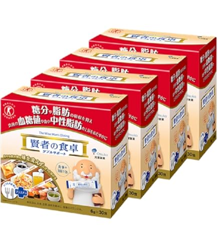 Amazon.co.jp: 大塚製薬 賢者の食卓 ダブルサポート 4箱セット 6グラム