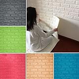 Wholesale 3D Brick Pattern Wallpaper Modern Wall Background TV Bedroom Decor,壁紙 レンガ 3d (3D Wall Gree