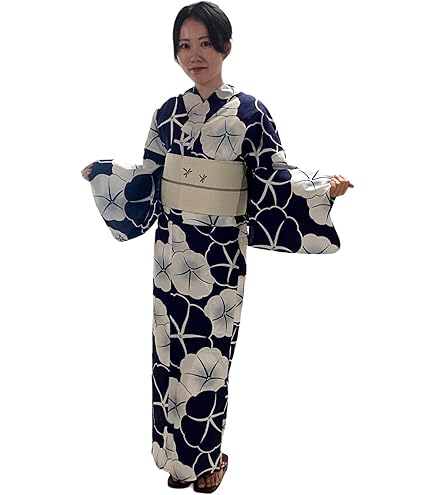 Amazon.co.jp: 伝統工芸 有松・鳴海志ぼり 藍染め 総柳 綿100