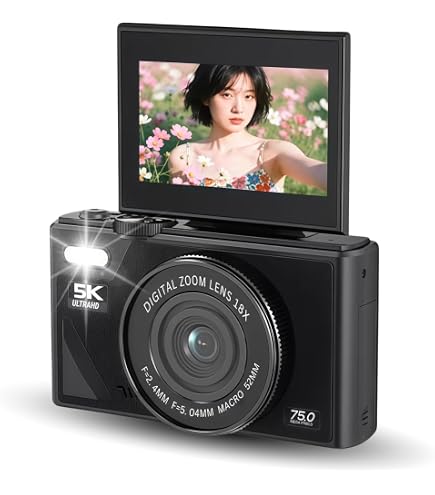 デジタルカメラ 4K Digital Camera 48MP Vlog Camera Amazon | 4K Digital Camera for Photography Autofocus 48MP 4K