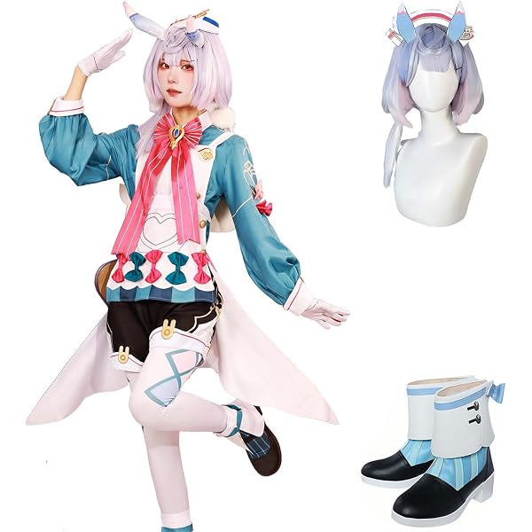 Amazon.co.jp: [Garbha] [AOIZORA] 即納可能 原神 夢見月瑞希 コスプレ