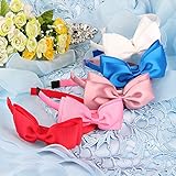 カラフルカチューシャ　ウエディング　レッド/ピンク/ブルー/ホワイト/　激安/結婚式/子供ドレス