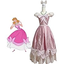 Amazon.co.jp: ピンク シンデレラ 母の形見 コスプレ衣装ドレス