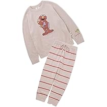 新品 国内正規品【SESAME STREET】総柄プルオーバー & ロングパンツ ジェラートピケ gelato pique 【SESAME STREET】総柄ロング