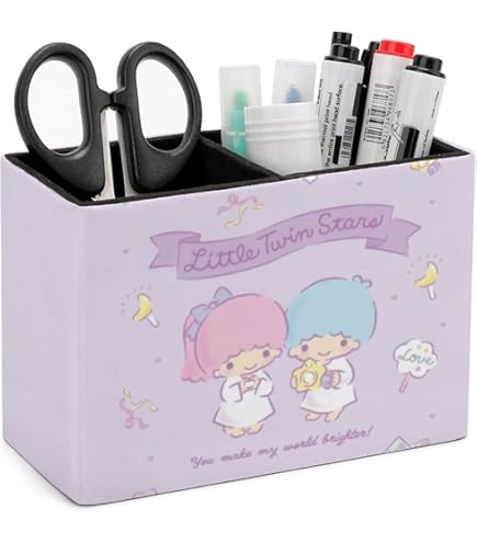 キキララ　ペンスタンド　タウン柄 Amazon.co.jp: キキララ リトルツインスターズ 回るペンスタンド