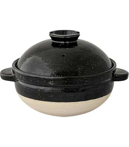 Amazon | 信楽焼 土鍋飯鍋 3合用 (軽量飯炊き鍋 緑釉) | 土鍋 通販