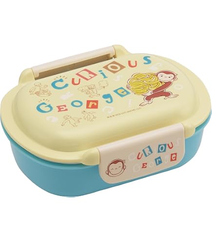 Amazon｜スケーター(Skater) 弁当箱 360ml おさるのジョージ 23 抗菌