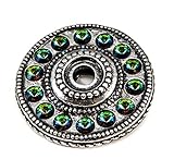 Carpe Diem Hardware 883-9VM Caché Escutcheon with Swarovski Crystals, Chalice [並行輸入品]