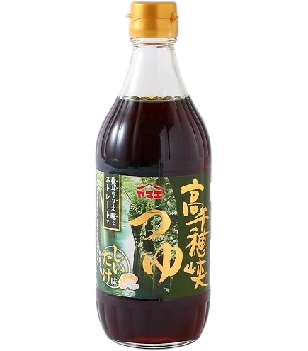 Amazon | ヤマエ食品工業 高千穂峡 つゆ うまくち/めんつゆ 500ml×2本