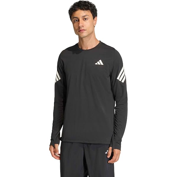 Amazon | アディダス ランニング 長袖 Tシャツ アディゼロ HE T メンズ
