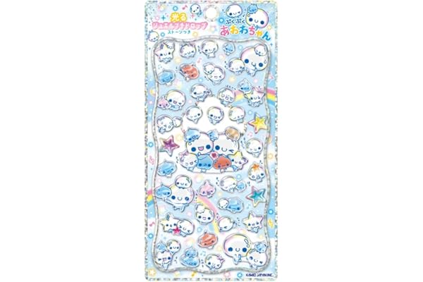 カミオジャパン ステッカー 光るプチドロップステッカー あわわちゃん 230248