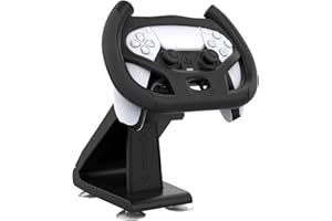 Generic ステアリングホイールブラケット ゲーミングアクセサリー PS5 ゲームコントローラー用 友達