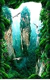 lhdlily 3d立体3d壁紙壁画Cliffs Painting LHDLily-29572957285-2893