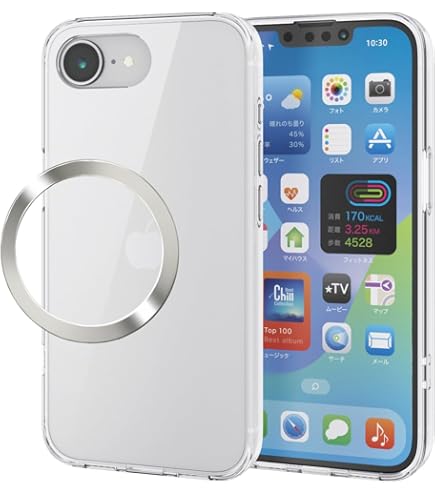 スマホアクセサリー ELECOM PM-A17MFLGGBL iPhone 8用ソフトレザーカバー/磁石付 - PM-A17MPLFYBK