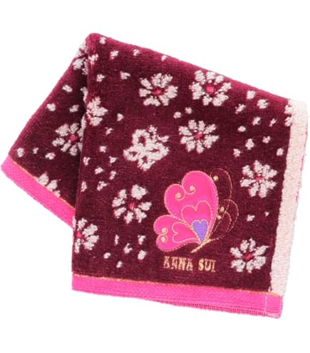 Amazon.co.jp: ANNA SUI (アナスイ)タオルハンカチ バタフライ