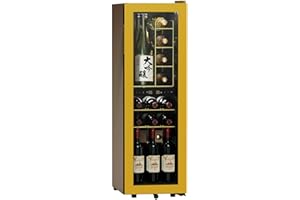Areti（アレティ） ワインセラー ボトル 22本 缶 3本 右開き 加湿機能付き 家庭用 日本酒 収納可能 二温度管理式 コンプレッサー s2466R ワイン冷蔵庫 サカリュエ 潤金