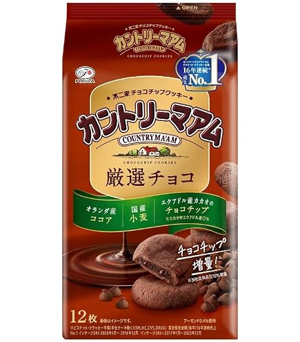 Amazon.co.jp: カントリーマアム 不二家 厳選バニラ/厳選チョコ