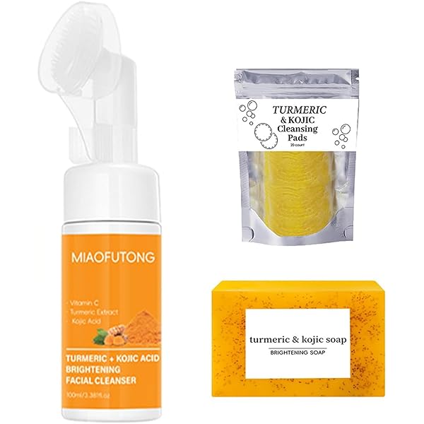 Amazon | Skintura - ブライトニング泡洗顔料、ターメリック洗顔料