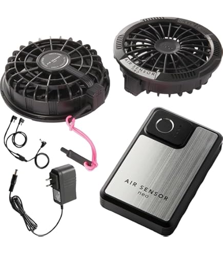 Amazon.co.jp: [クロダルマ] エアセンサーネオ 20V ファン バッテリー