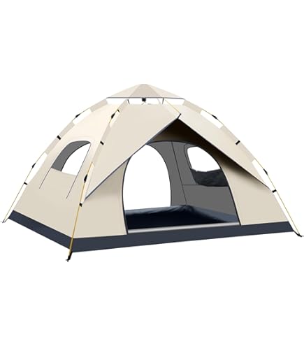 Amazon.co.jp: ワンタッチテント 3～4人用 ピクニック テント ドーム
