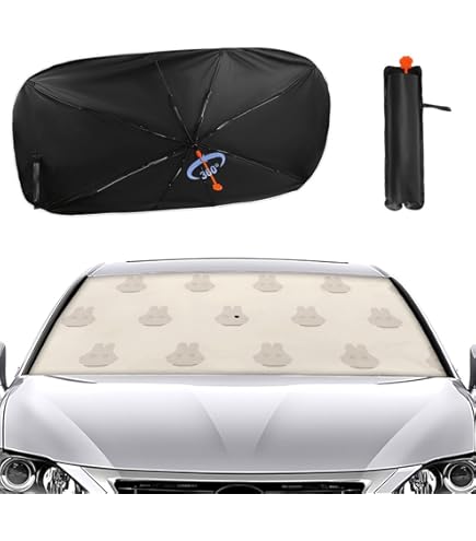 Amazon.co.jp: はなまるおばけ サンシェード 車 フロント
