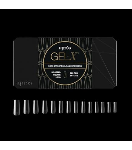 Amazon | APRÉS Gel-X® アーモンド ネイルチップセット｜280枚入り