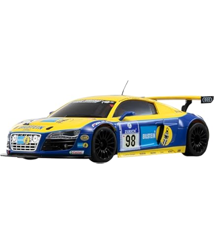 Amazon | 京商 (Kyosho) ASC MR04W-MM Audi R8 LMS 2016 Gray/Red