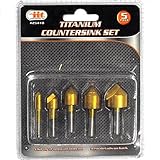 IIT 25410 Counter Sinks, 5-Piece [並行輸入品]