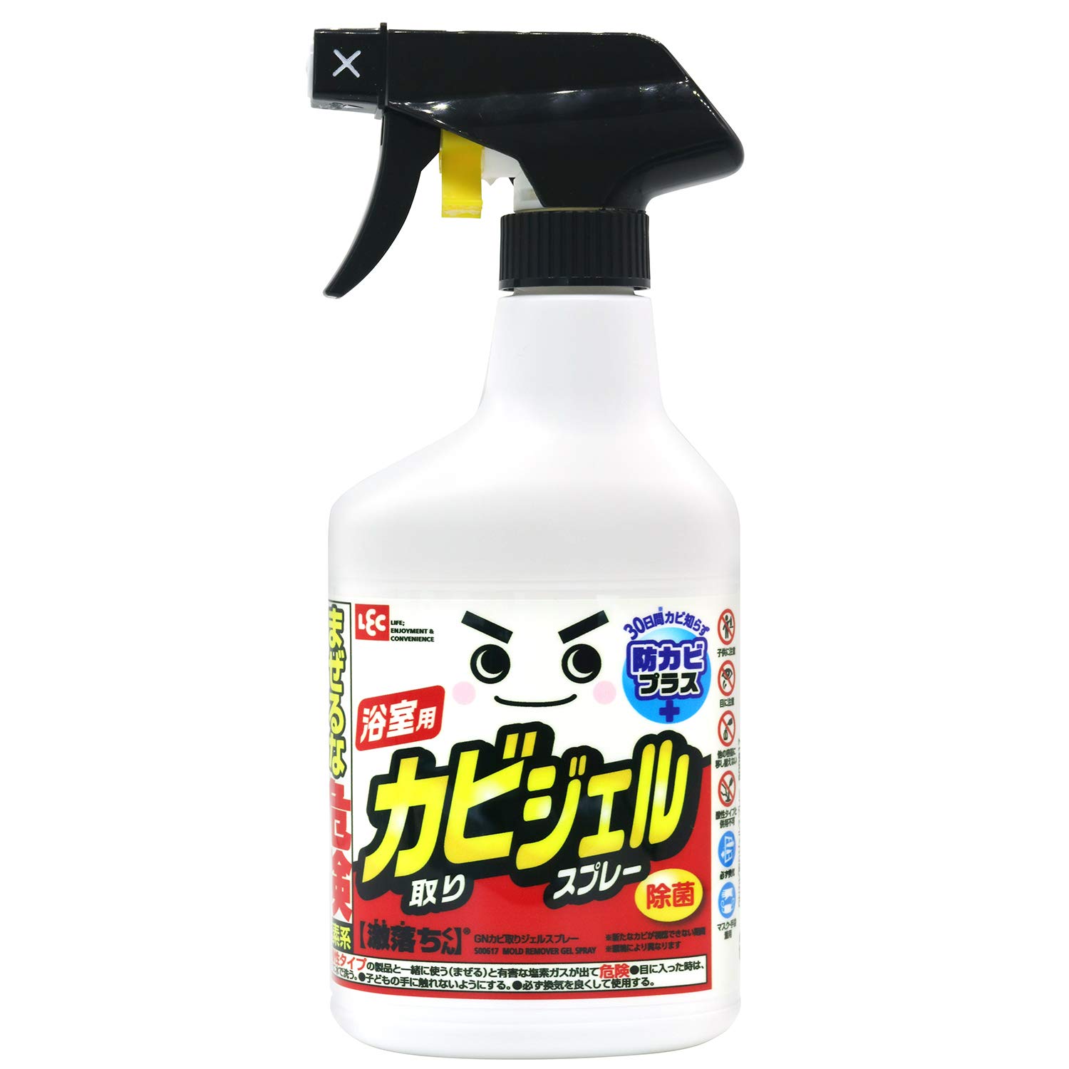 【プライムデー】【40%OFF】【591円】 レック 激落ちくん 浴室用 カビ取り たれずに壁面密着 30日間防カビプラス ジェルスプレー 400ml