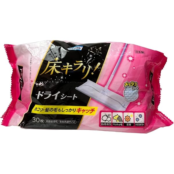Amazon.co.jp: フローリングワイパー用ドライシート 30枚入 : ドラッグ