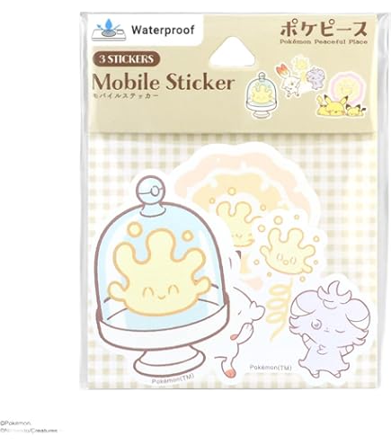 Amazon.co.jp: マリモクラフト ポケットモンスター フレークシール