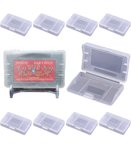 Amazon | EXDUCT ゲームボーイアドバンス GBA ソフト ケース 20個