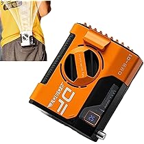 Amazon.co.jp : 腰掛け扇風機 ベルトファン 超強風 5000mAh大