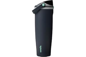 Owala FreeSip Sway Insulated Stainless Steel Water Bottle with Two-Way Spout, Built-In Straw and Bucket Handle - 1183ml (40oz), Foggy Tide | Reusable, Leak Proof, BPA Free Double Walled Water Bottle