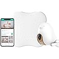 赤ちゃんねんね見守りセット Cubo Ai Plus スマートベビーモニター センサーパッド 見守りカメラ 睡眠 安全 顔認識 カバー防止 寝返り アラート 分析 危険エリア 泣き声 感知 自動フォトキャプチャ 1080p HD ナイトビジョン 双方