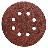 PORTER-CABLE 735801025 5-Inch 100 Grit Eight-Hole Hook & Loop Sanding Discs (25-Pack) [並行輸入品]