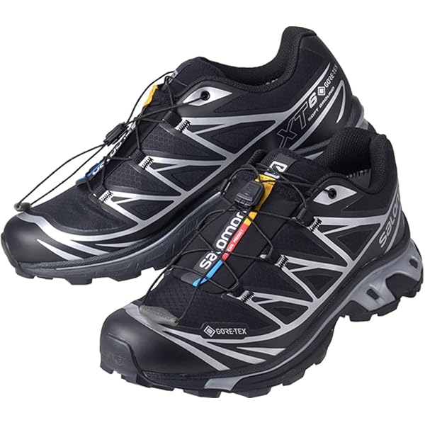 Amazon | [サロモン スニーカーズ] XT-6 GTX Black/Black/Ftw