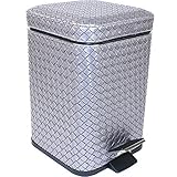 Gedy Gedy 6709-77 Marrakech Bin, 2.2" L x 6.5" W, Silver [並行輸入品]